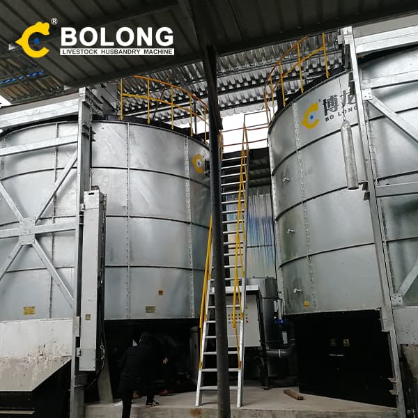 professional poultry manure fermentation tank